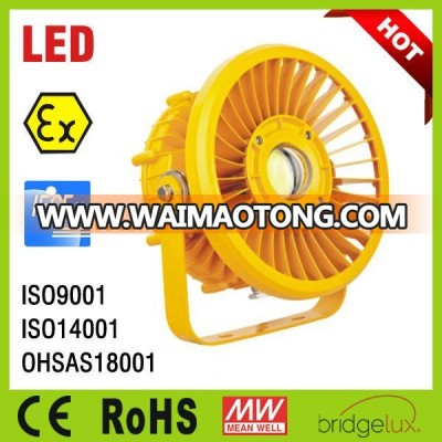 ATEX,LED,IP66 100w led anti explosion light, warranty certificate led sample